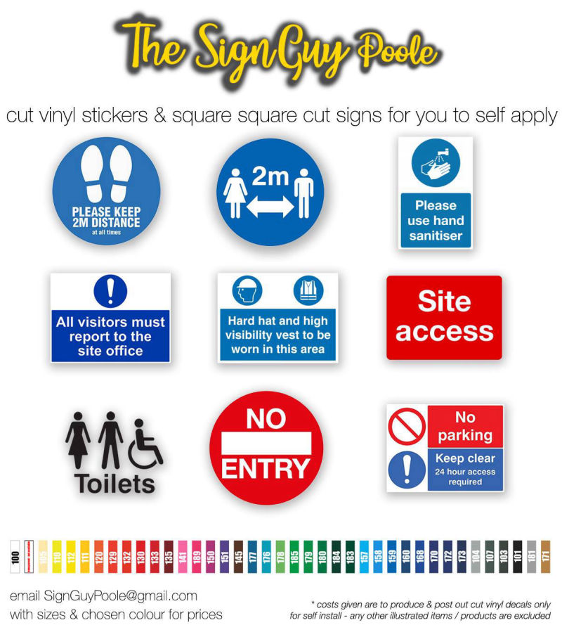 SignGuy Poole - Workplace Signs
